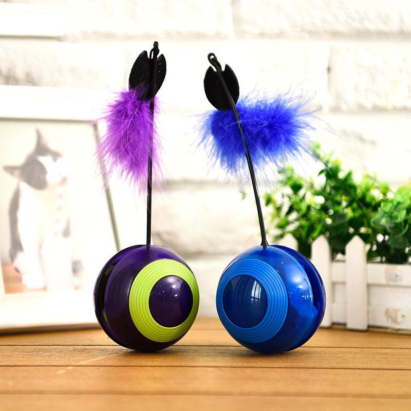 Interactive Feathered Pet Tumbler: Engage And Entertain Your Furry Friend!-4